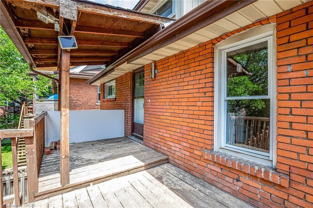 Upper-16 Eastbourne Avenue, Hamilton, ON - Outdoor With Deck Patio Veranda With Exterior