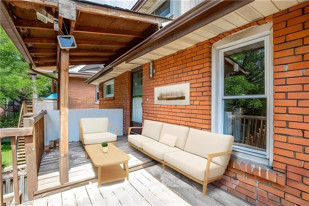 Upper-16 Eastbourne Avenue, Hamilton, ON - Outdoor With Deck Patio Veranda With Exterior