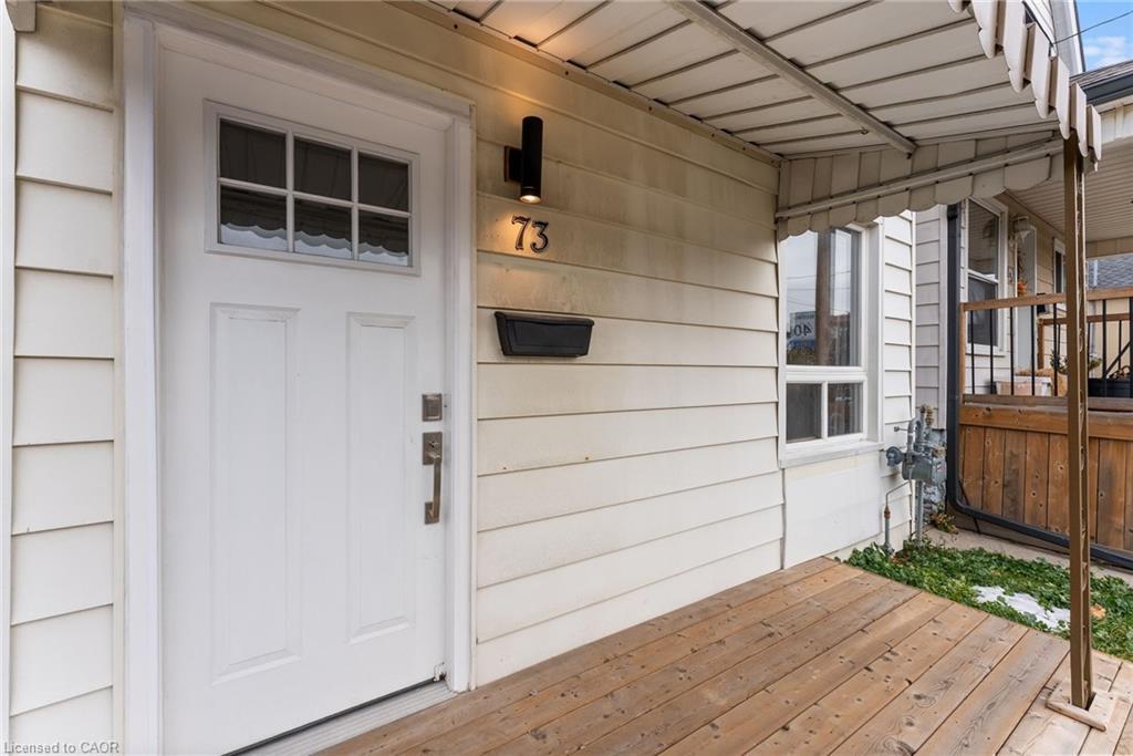 73 Albany Avenue, Hamilton, ON - Outdoor With Exterior
