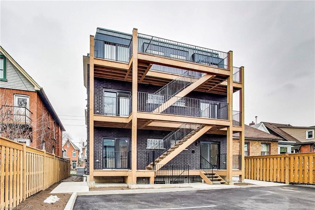 202-347 Charlton Avenue W, Hamilton, ON - Outdoor With Balcony