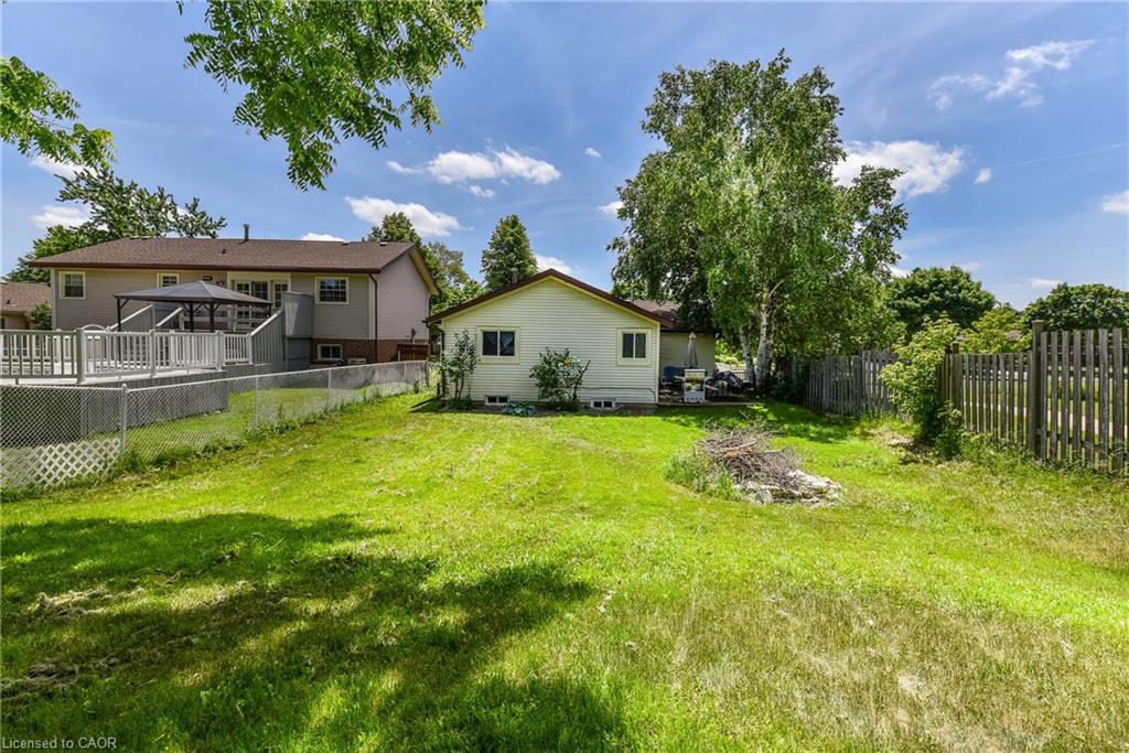 Lower-128 Carlyle Drive, Kitchener, ON - Outdoor With Deck Patio Veranda With Backyard With Exterior