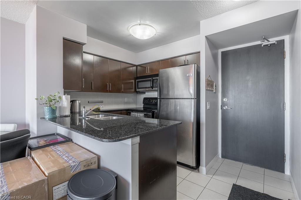 2903-225 Sherway Gardens Road, Toronto, ON - Indoor Photo Showing Kitchen With Double Sink