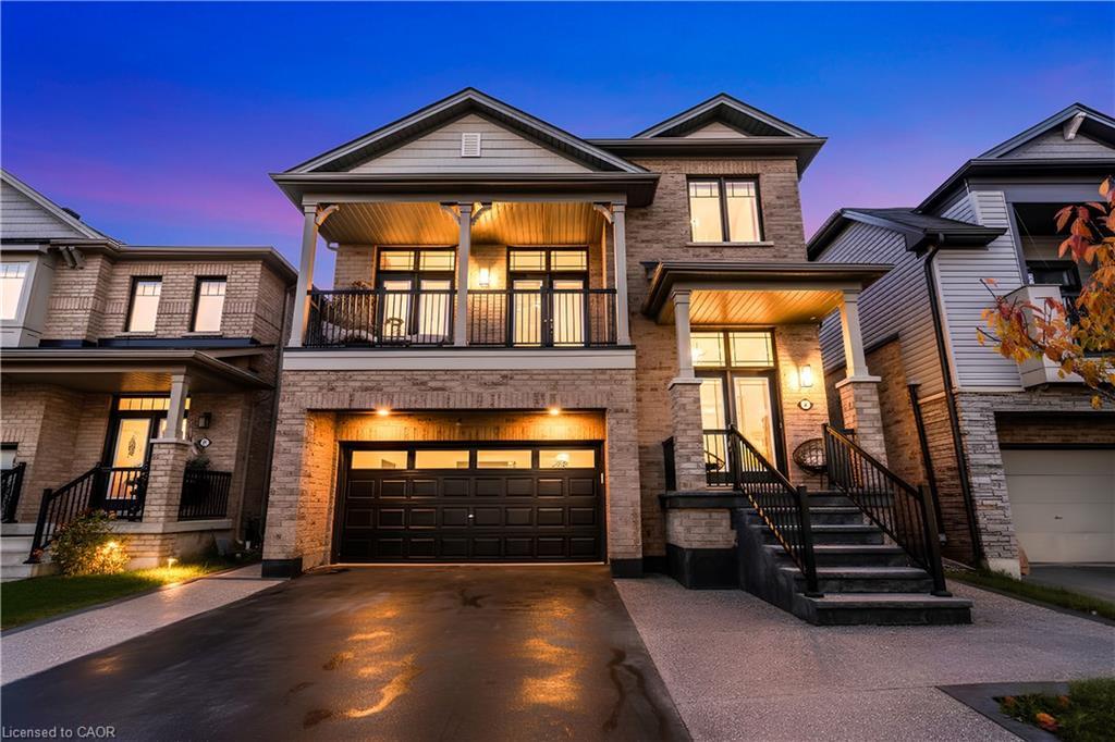 35 Bedrock Drive, Stoney Creek, ON - Outdoor With Balcony With Facade