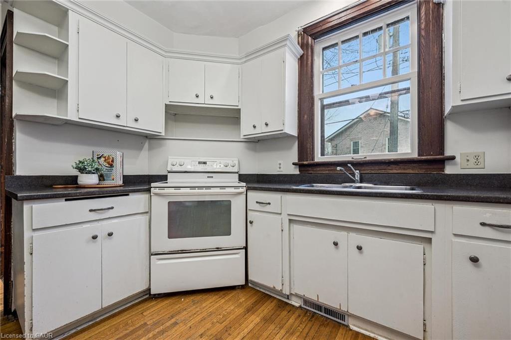 240 Paisley Street, Guelph, ON - Indoor Photo Showing Kitchen With Double Sink