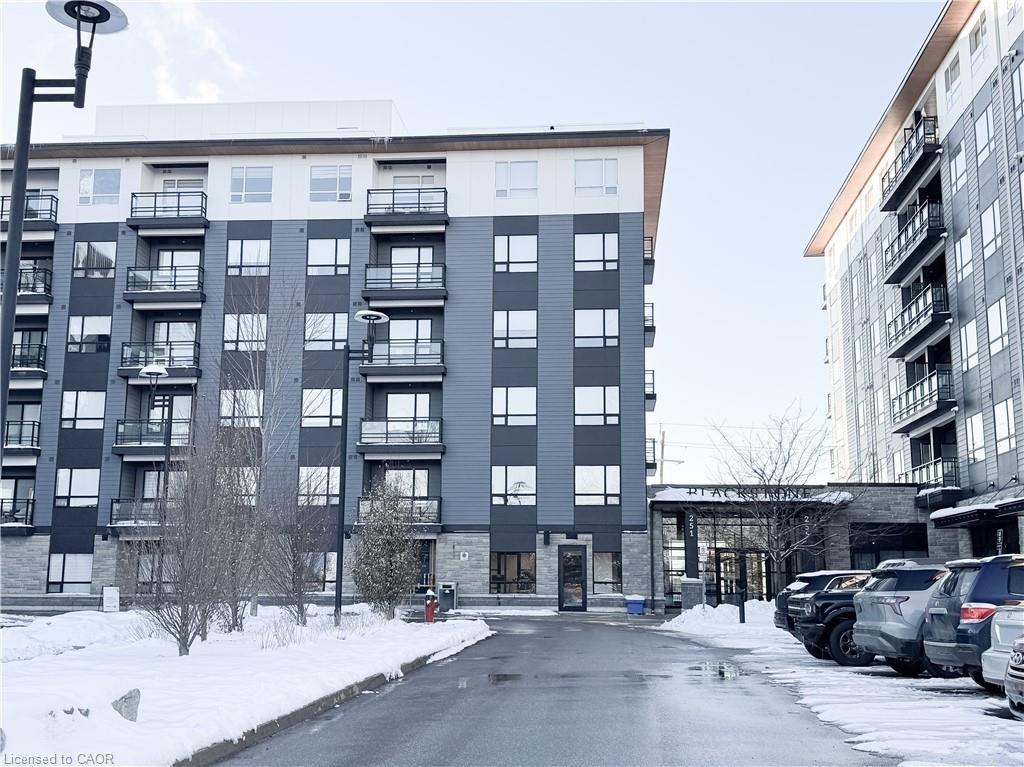 504-251 Northfield Drive E, Waterloo, ON - Outdoor With Balcony With Facade