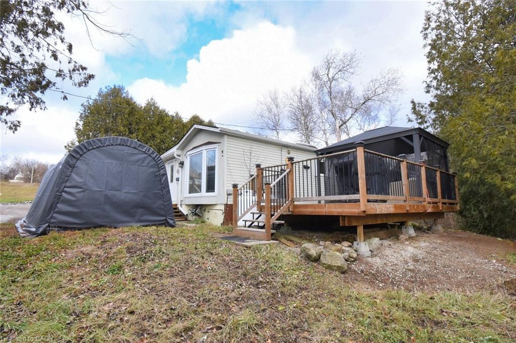 77-1085 10Th Concession Road W, Flamborough, ON - Outdoor With Deck Patio Veranda