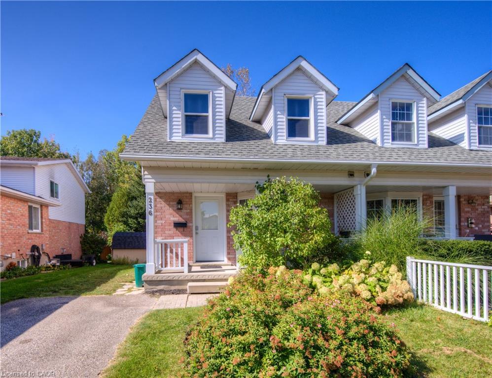236 Bankside Drive, Kitchener, ON - Outdoor With Facade