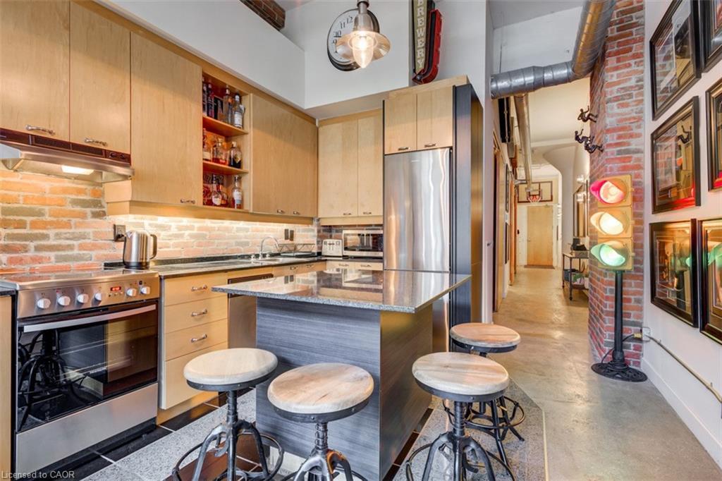 826-155 Dalhousie Street, Toronto, ON - Indoor Photo Showing Kitchen