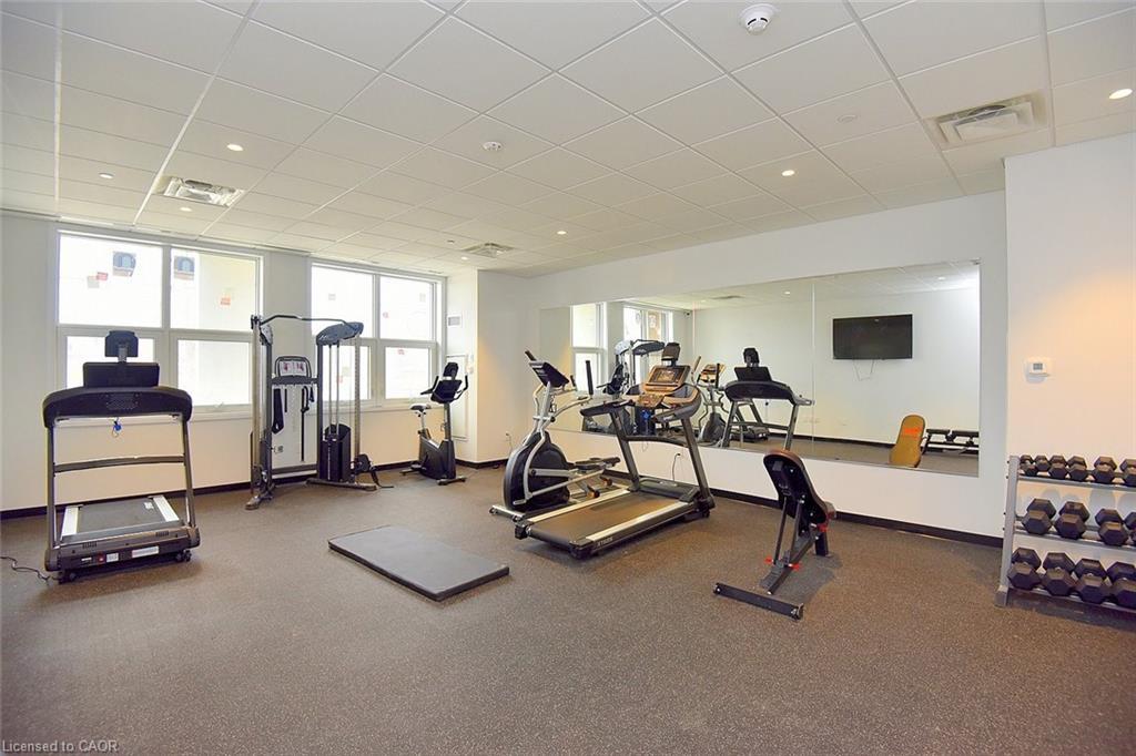 510-1936 Rymal Road E, Hamilton, ON - Indoor Photo Showing Gym Room