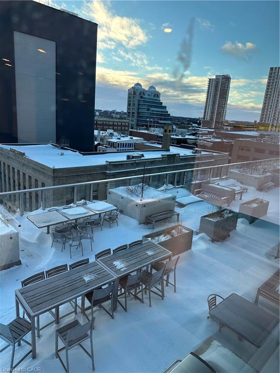 3008-60 Frederick Street, Kitchener, ON - Outdoor With Deck Patio Veranda With View