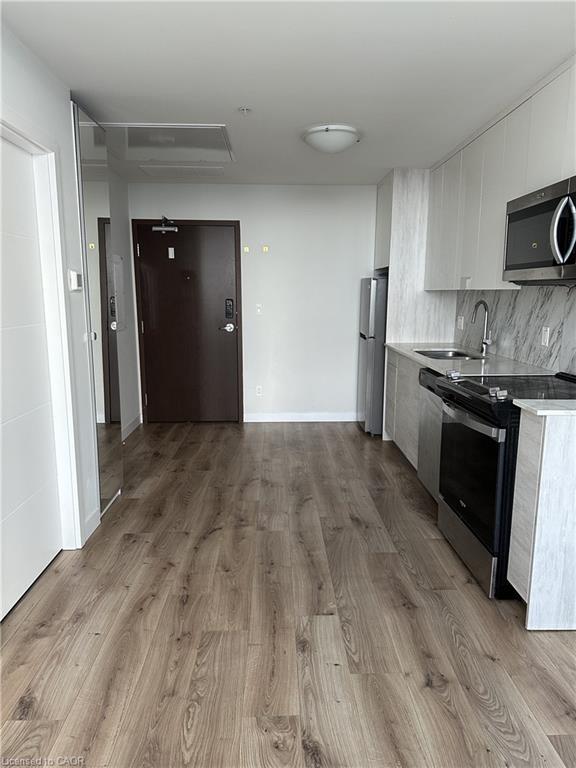 3008-60 Frederick Street, Kitchener, ON - Indoor Photo Showing Kitchen With Stainless Steel Kitchen