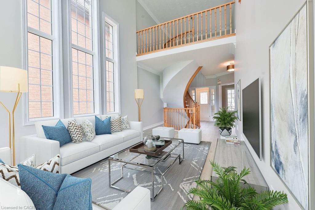 11-4211 Millcroft Park Drive, Burlington, ON - Indoor Photo Showing Living Room