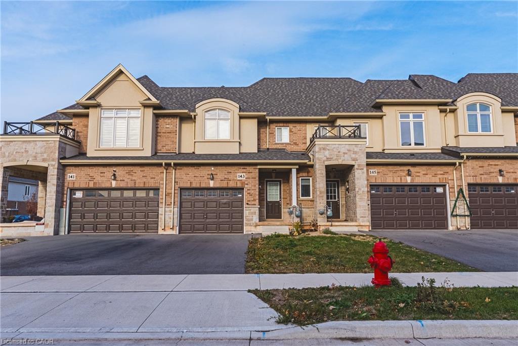 143 Sonoma Lane, Stoney Creek, ON - Outdoor With Facade