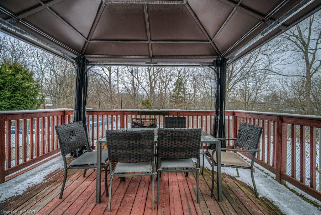 154 St Andrews Drive, Hamilton, ON - Outdoor With Deck Patio Veranda With Exterior