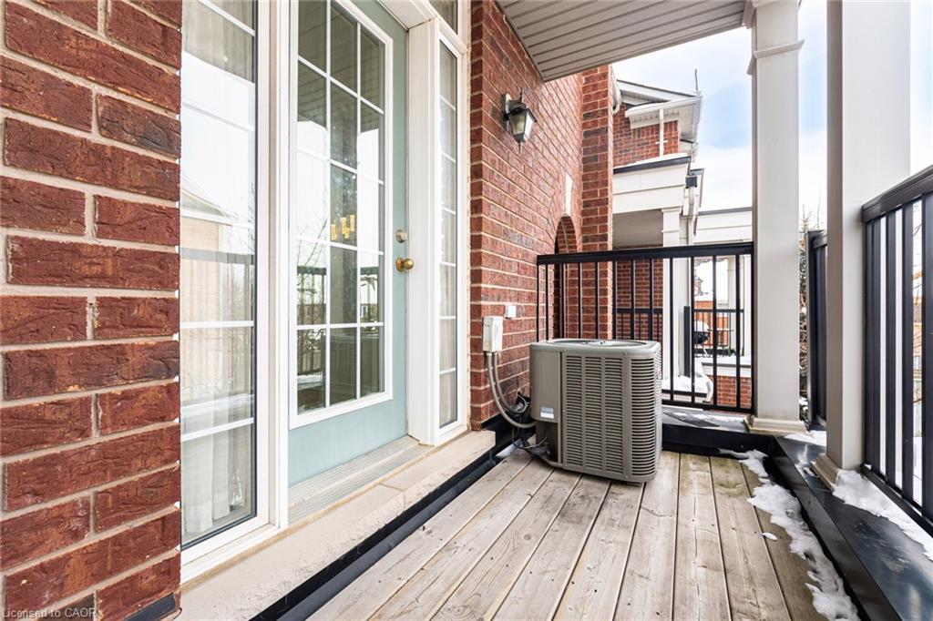 33-7186 Triumph Lane, Mississauga, ON - Outdoor With Deck Patio Veranda With Exterior