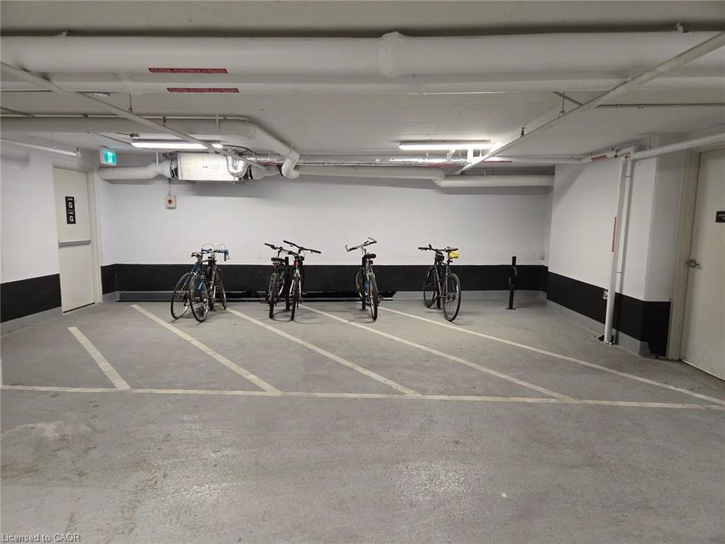 403-1 Jarvis Street, Hamilton, ON - Indoor Photo Showing Garage