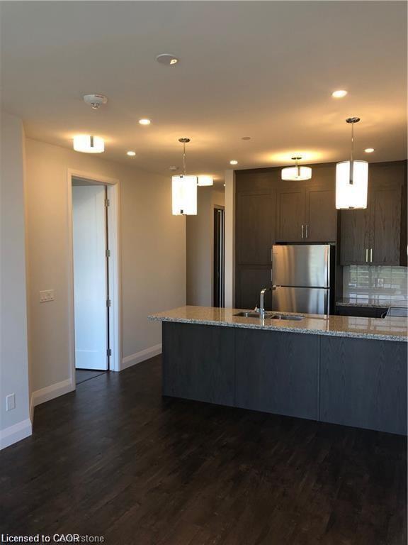 405-101 Locke Street S, Hamilton, ON - Indoor Photo Showing Kitchen With Upgraded Kitchen