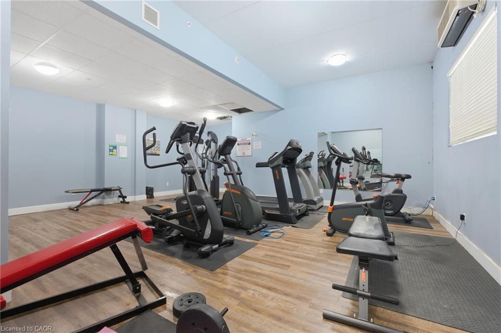203-149 Main Street W, Hamilton, ON - Indoor Photo Showing Gym Room