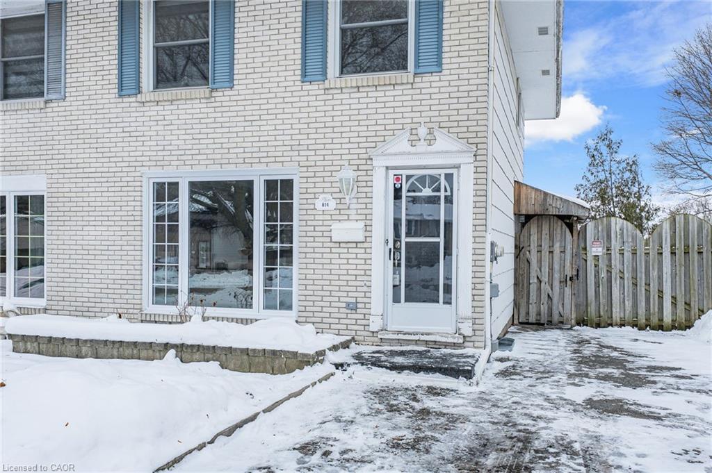 614 Elgin Street N, Cambridge, ON - Outdoor