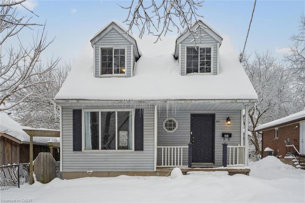 291 Patricia Avenue, Kitchener, ON - Outdoor With Facade