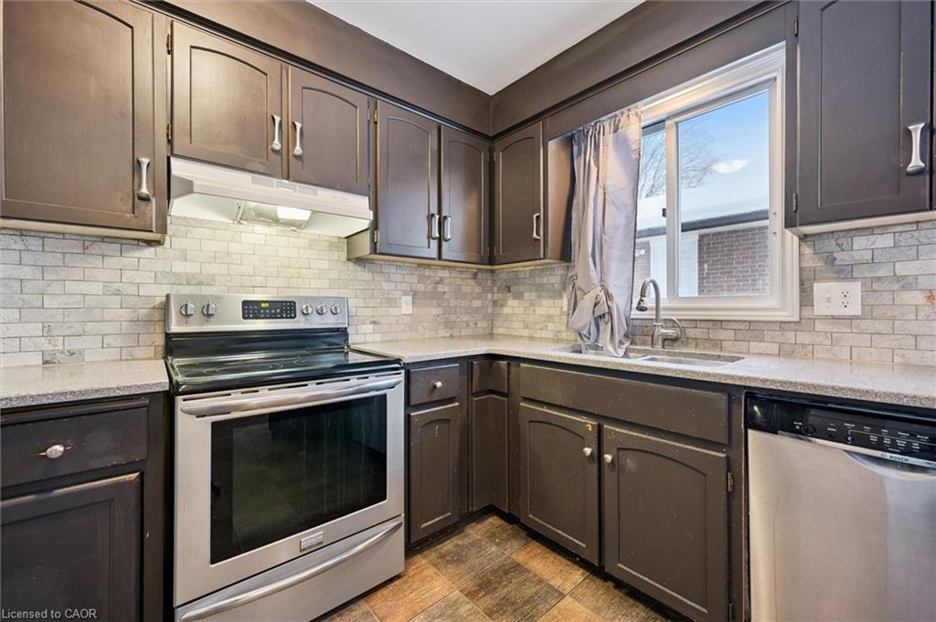 291 Patricia Avenue, Kitchener, ON - Indoor Photo Showing Kitchen