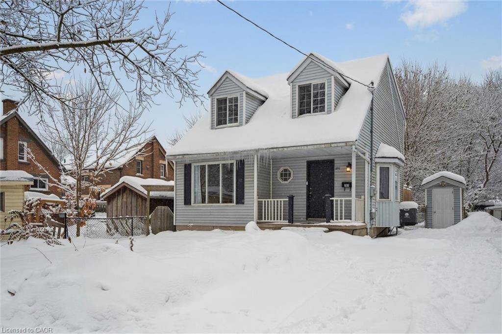 291 Patricia Avenue, Kitchener, ON - Outdoor With Facade