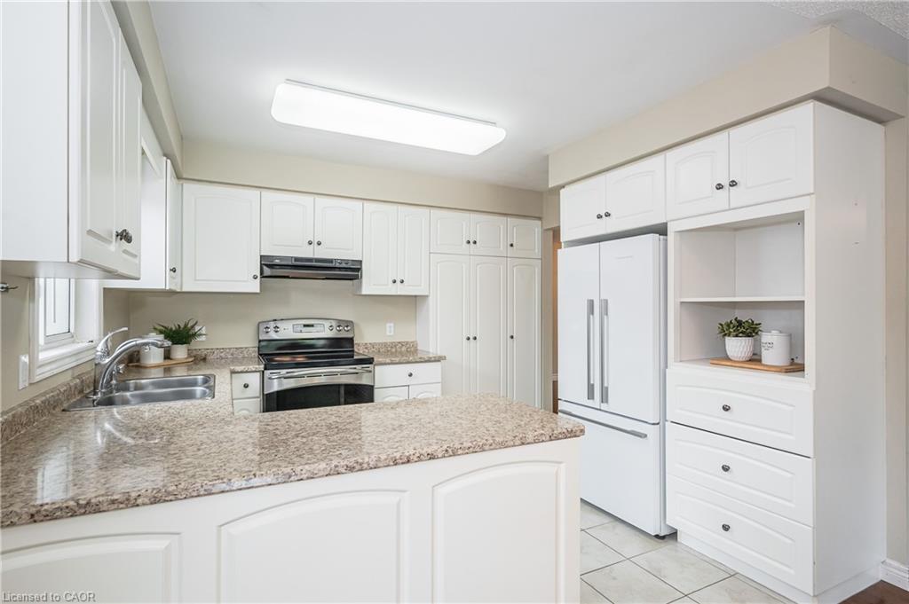 24 Beechlawn Boulevard, Guelph, ON - Indoor Photo Showing Kitchen With Double Sink