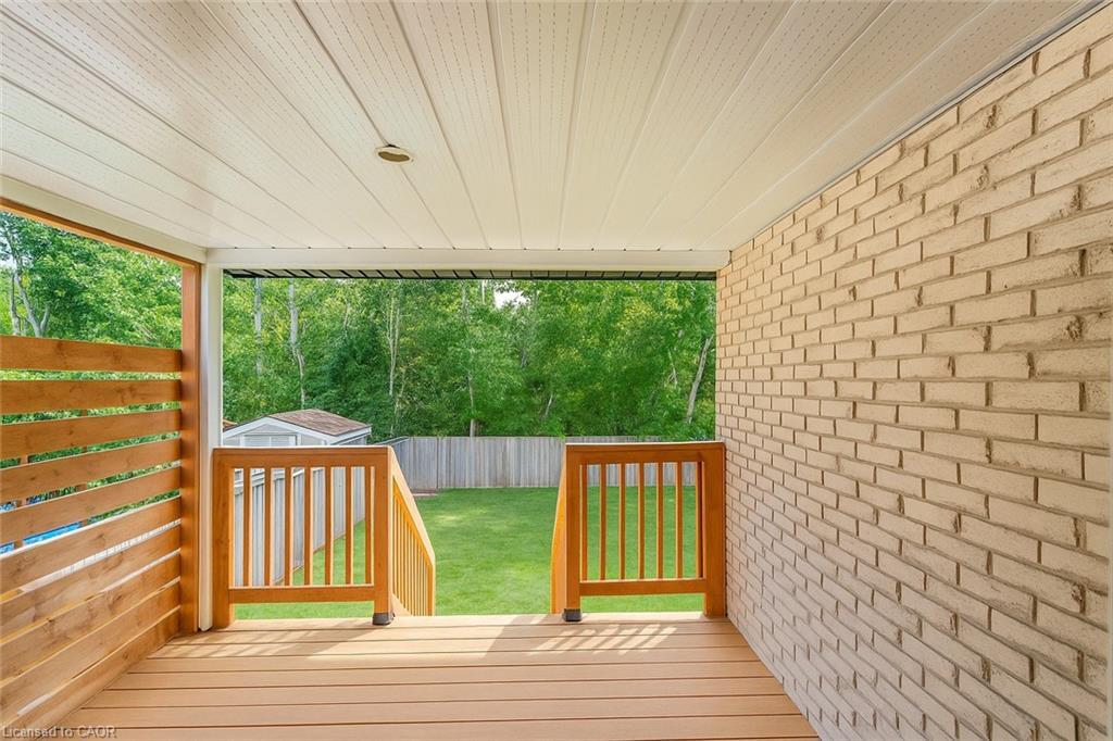 120 Westheights Drive, Kitchener, ON - Outdoor With Deck Patio Veranda With Exterior