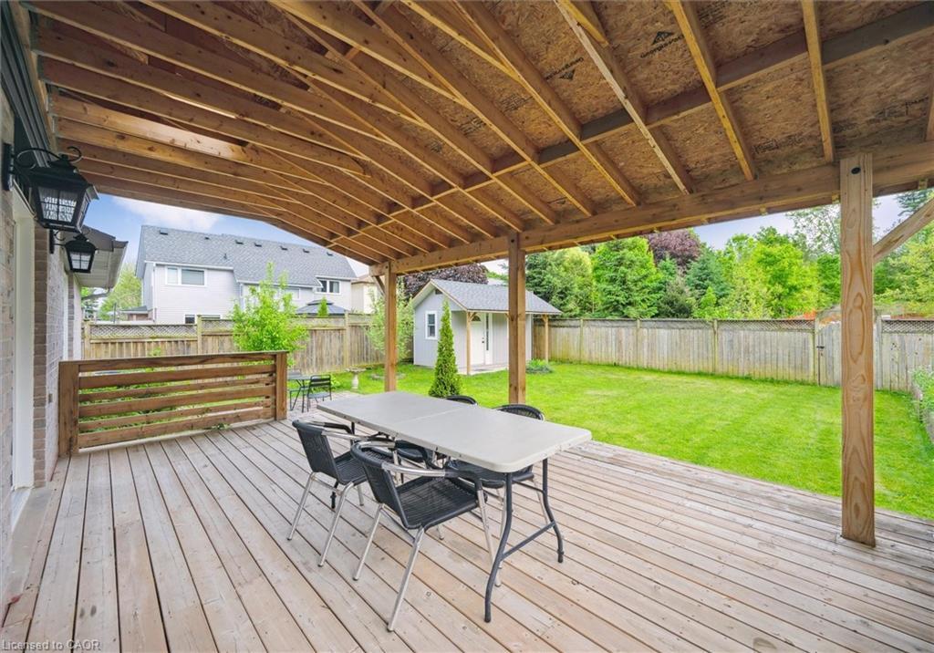 219 Elmira Road S, Guelph, ON - Outdoor With Deck Patio Veranda With Exterior