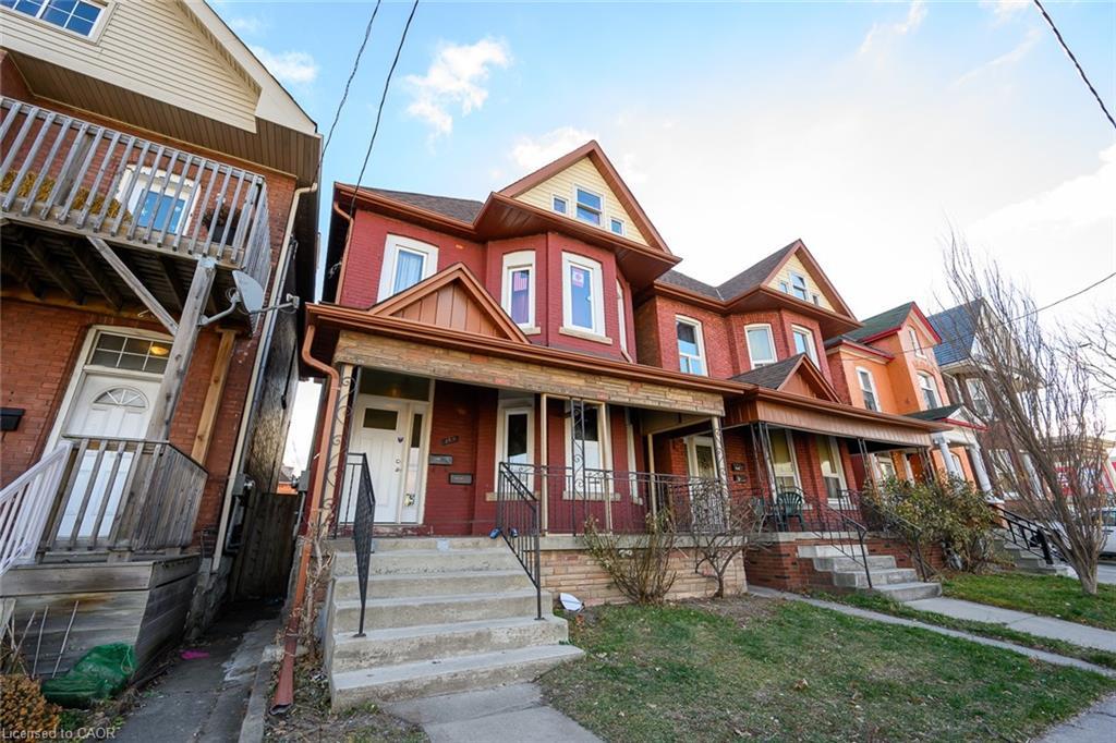 Main-188 Wellington Street N, Hamilton, ON - Outdoor With Deck Patio Veranda With Facade