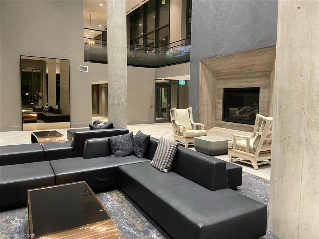 342-2450 Old Bronte Road, Oakville, ON - Indoor With Fireplace