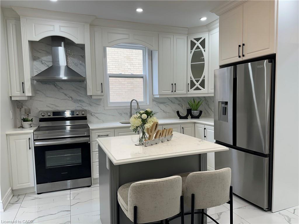 315 Simcoe Street, Woodstock, ON - Indoor Photo Showing Kitchen With Stainless Steel Kitchen With Upgraded Kitchen