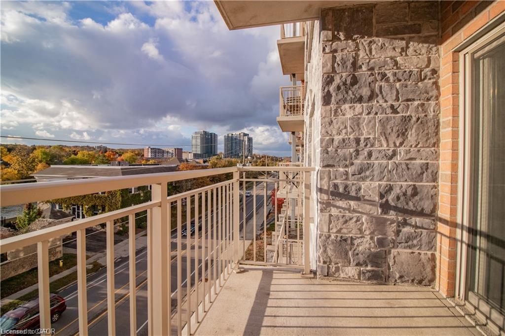 302-155 Water Street S, Cambridge, ON - Outdoor With Balcony