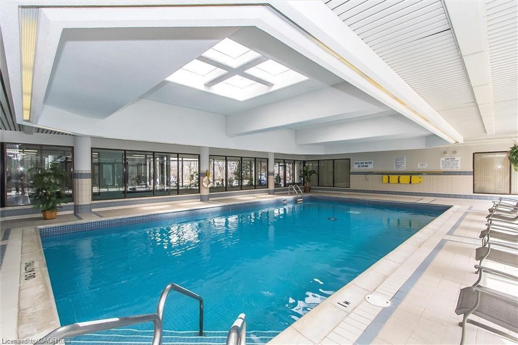 2203-6 Willow Street, Waterloo, ON - Indoor Photo Showing Other Room With In Ground Pool