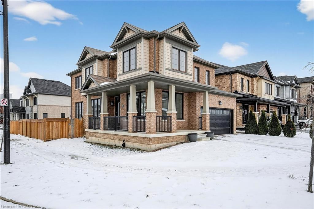 47 Pagebrook Crescent, Hamilton, ON - Outdoor With Deck Patio Veranda With Facade