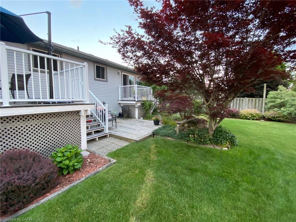18 Ross Street, Waterford, ON - Outdoor With Deck Patio Veranda