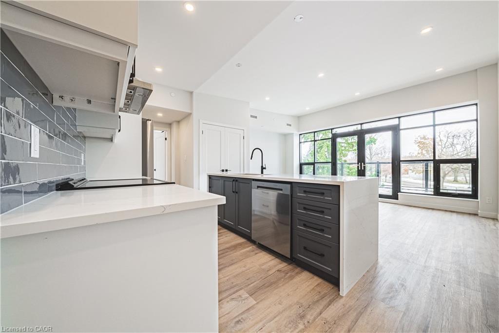 308-555 Sanatorium Road, Hamilton, ON - Indoor Photo Showing Kitchen