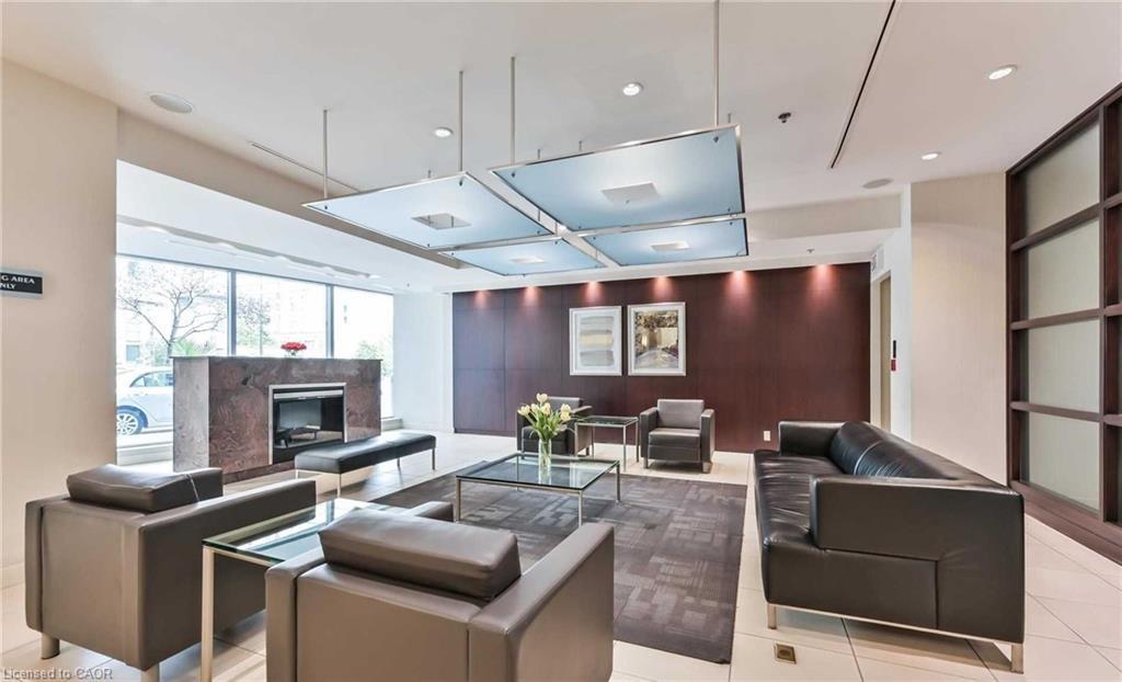 2306-36 Lee Centre Drive, Toronto, ON - Indoor With Fireplace