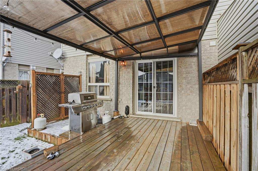 80 Foxborough Drive, Ancaster, ON - Outdoor With Deck Patio Veranda With Exterior