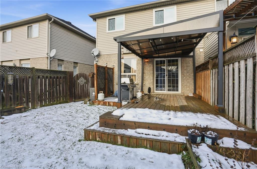 80 Foxborough Drive, Ancaster, ON - Outdoor With Deck Patio Veranda