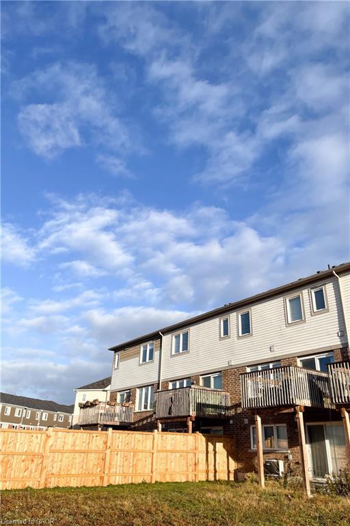 116 Watermill Street, Kitchener, ON - Outdoor With Deck Patio Veranda