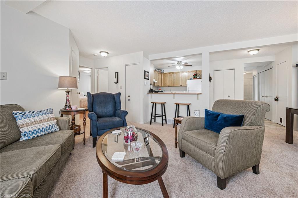 21-205 Highland Crescent, Kitchener, ON - Indoor Photo Showing Living Room