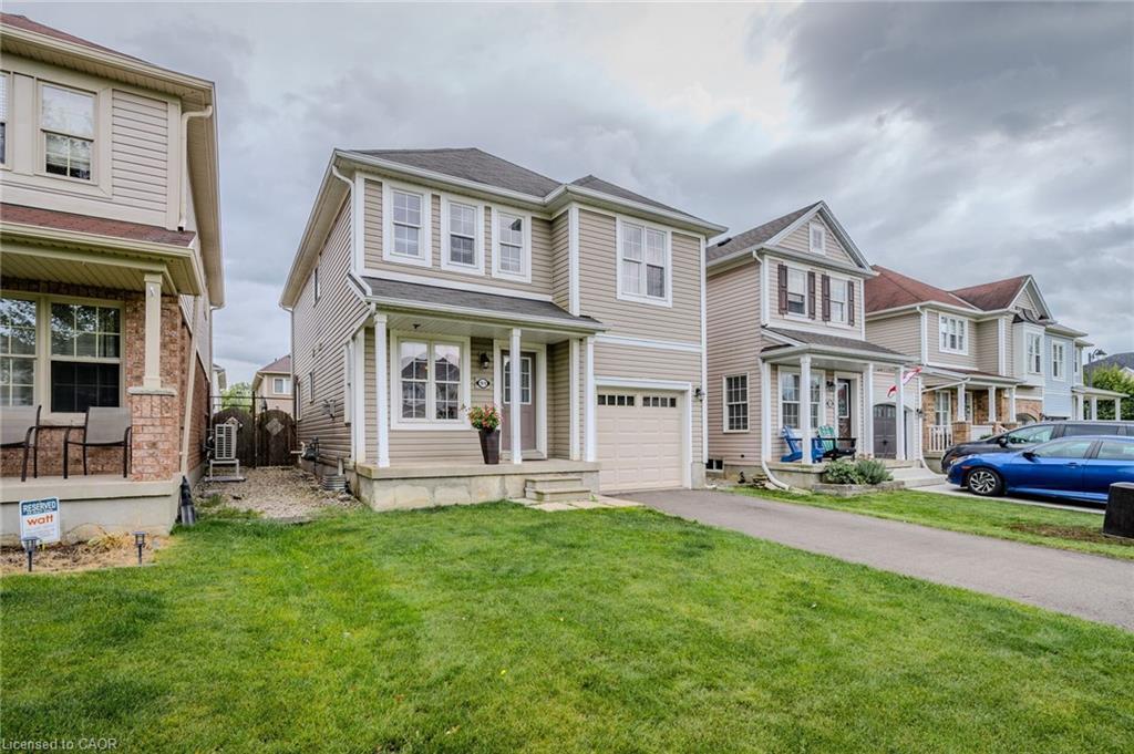 91 Powell Drive, Hamilton, ON - Outdoor With Facade