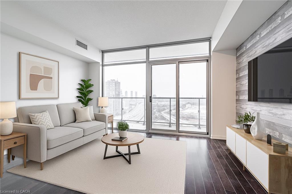 2206-105 The Queensway, Toronto, ON - Indoor Photo Showing Living Room