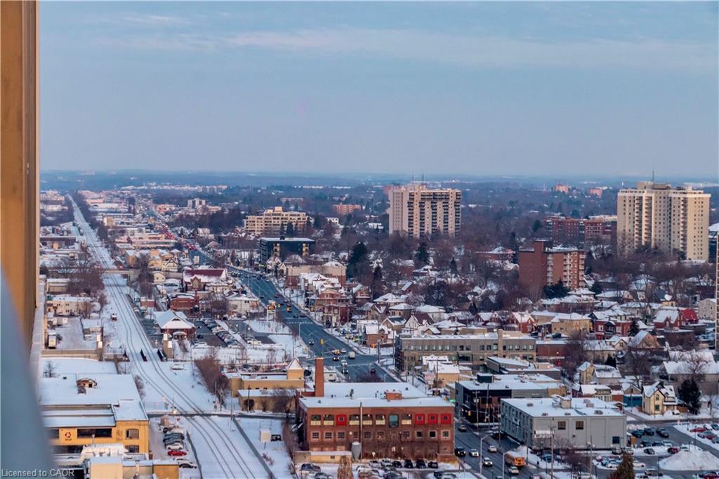 2302-25 Wellington Street S, Kitchener, ON - Outdoor With View