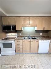 276 Benesfort Crescent, Kitchener, ON - Indoor Photo Showing Kitchen With Double Sink