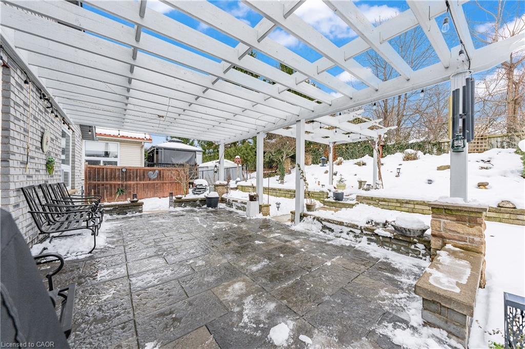 44 Dineen Court, Kitchener, ON - Outdoor With Deck Patio Veranda