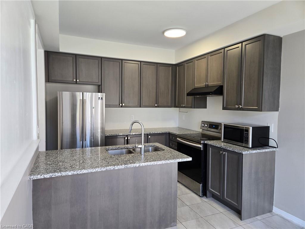 31 Cactus Crescent, Stoney Creek, ON - Indoor Photo Showing Kitchen With Double Sink