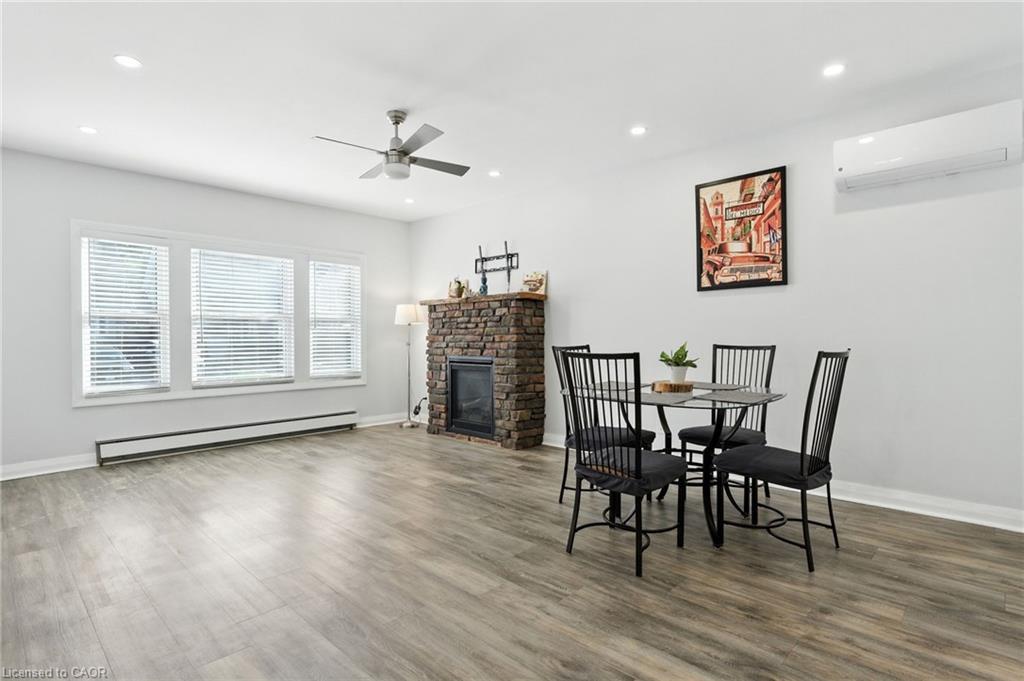 5039 Armoury Street, Niagara Falls, ON - Indoor Photo Showing Other Room With Fireplace