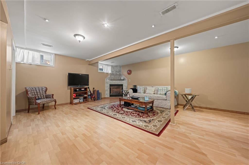44 Dineen Court, Kitchener, ON - Indoor With Fireplace